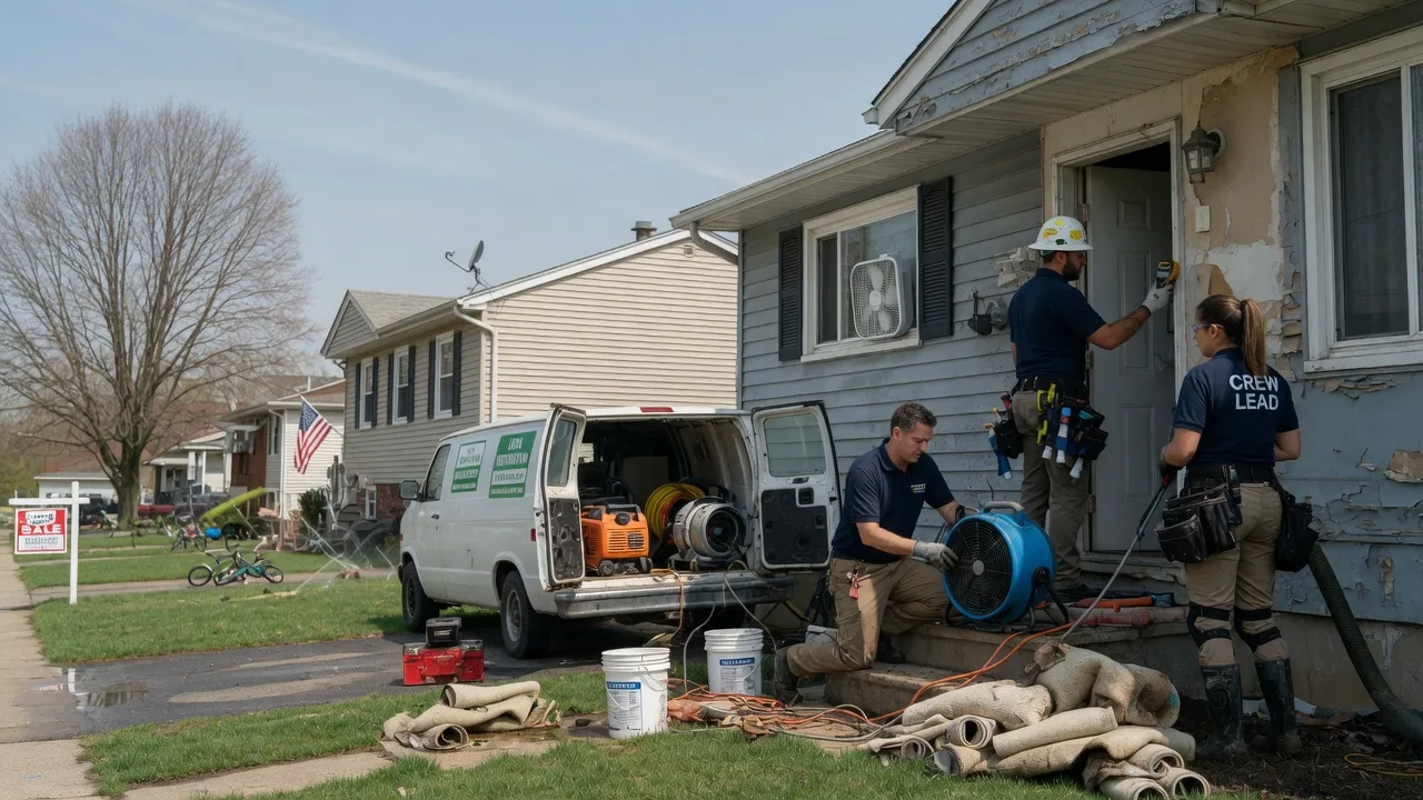 Flood Cleanup in Glenwood, NJ near me